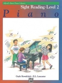 Alfred's Basic Piano Course: Sight Reading Book 2