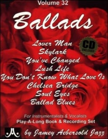 Aebersold 32: Ballads for All Instruments (Book & CD)