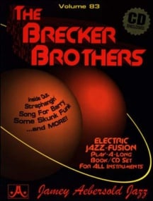 Aebersold 83: The Brecker Brothers for All Instruments (Book & CD)