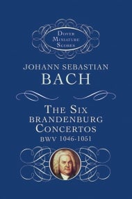 Bach: The Six Brandenburg Concertos (Study Score) published by Dover