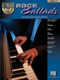 Keyboard Play-Along Volume 6: Rock Ballads published by Hal Leonard