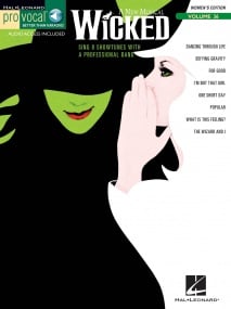 Wicked published by Hal Leonard (Book/Online Audio)
