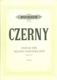 Czerny: School of Legato & Staccato Opus 335 for Piano published by Peters Edition