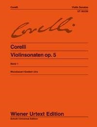 Corelli: Sonatas Opus 5 Volume 1 for Violin published by Wiener Urtext