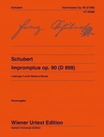 Schubert: Impromptus D899 for Piano published by Wiener Urtext