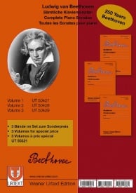 Beethoven: Complete Piano Sonatas published by Wiener Urtext