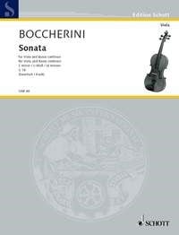 Boccherini: Sonata C Minor for Viola published by Schott