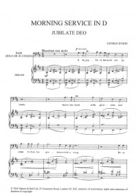 Dyson: Morning Service in D SATB published by Stainer and Bell