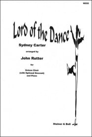 Carter: Lord of the Dance (Unison with Descant) published by Stainer & Bell