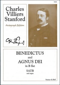 Stanford: Benedictus and Agnus Dei in Bb SATB published by Stainer and Bell
