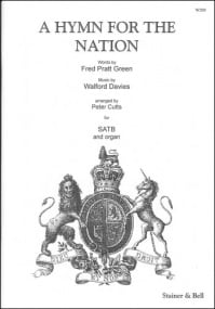 Walford Davies: A Hymn for the Nation SATB published by Stainer and Bell