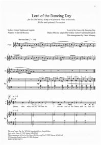 Carter: Lord of the Dancing Day SATB published by Stainer & Bell
