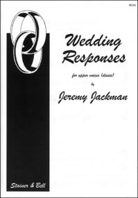 Jackman: Wedding Responses published by Stainer and Bell