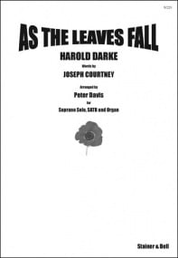 Darke: As the Leaves Fall published by Stainer & Bell