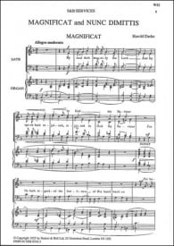 Darke: Magnificat & Nunc Dimittis in F SATB published by Stainer and Bell