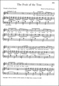 Swann: The Fruit of the Tree (Unison) published by Stainer and Bell