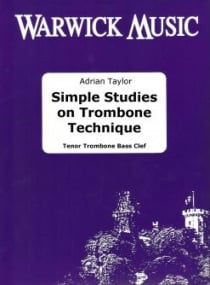 Taylor: Simple Studies on Trombone Technique (Bass Clef) published by Warwick