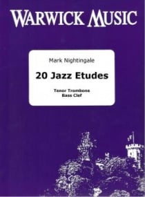 Nightingale: 20 Jazz Etudes for Trombone (Bass Clef) published by Warwick