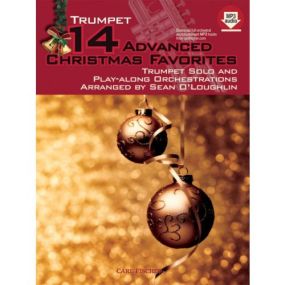 14 Advanced Christmas Favourites - Trumpet published by Fischer (Book & CD)