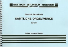 Buxtehude: Organ Works Volume 4 published by Hansen