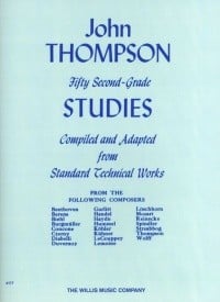 John Thompson's Modern Piano Course : 50 Second Grade Studies