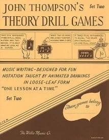 Theory Drill Games Set 2 by Thompson published by Willis Music