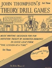 Theory Drill Games Set 3 by Thompson published by Willis Music