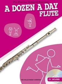 A Dozen A Day - Flute published by Willis (Book & CD)