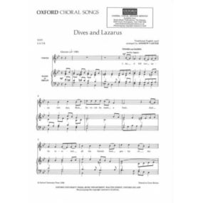 Carter: Dives And Lazarus SATB published by OUP