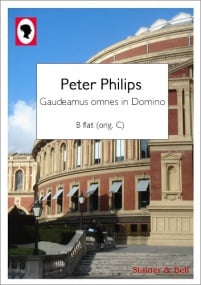 Philips: Gaudeamus omnes in Domino in Bb (orig. C) published by Stainer and Bell