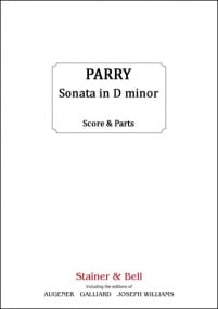 Parry: Sonata in D minor for Violin published by Stainer & Bell