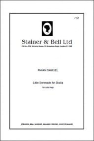 Samuel: Little Serenade for Skaila for Solo Harp published by Stainer and Bell