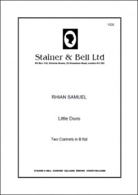 Samuel: Little Duos for Two Clarinets in Bb published by Stainer and Bell
