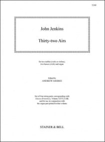 Jenkins: Thirty-two Airs published by Stainer & Bell