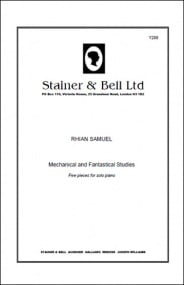Samuel: Mechanical and Fantastical Studies for Piano published by Stainer & Bell