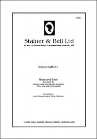 Samuel: Moon and Birds for Medium Voice and Chamber Ensemble published by Stainer & Bell