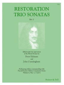 Restoration Trio Sonatas Set 1 published by Stainer & Bell