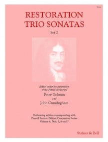 Restoration Trio Sonatas Set 2 published by Stainer & Bell