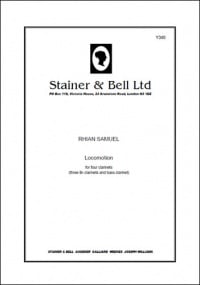 Samuel: Locomotion for Clarinet Quartet published by Stainer and Bell