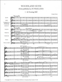 Dyson: Woodland Suite for Strings published by Stainer & Bell - Full Score