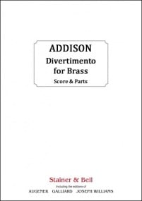 Addison: Divertimento for Brass published by Stainer and Bell - Score & Parts