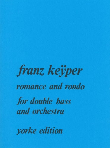 Keyper: Romance and Rondo for Double Bass published by Yorke