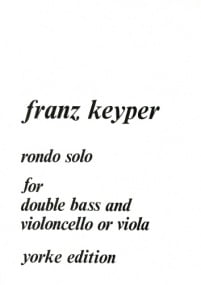 Keper: Rondo Solo for Double Bass & Cello or Viola published by Yorke