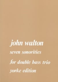 Walton: Seven Sonorities for 3 Double Basses published by Yorke