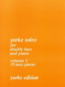 Yorke Solos Volume 1 for Double Bass published by Yorke