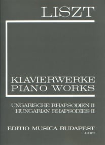 Liszt: Hungarian Rhapsodies II. (I/4) for Piano published by EMB