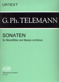 Telemann: Sonatas for Recorder published by EMB