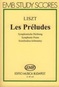 Liszt: Les Prludes (Study Score) published by EMB