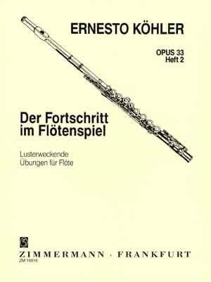 Kohler: The Flautist's Progress Opus 33 Book 2 published by Zimmermann