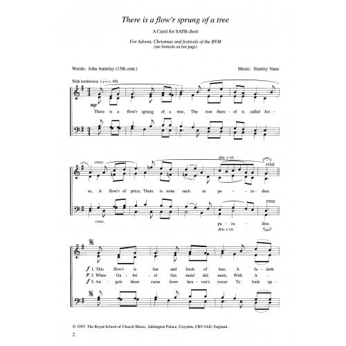 Vann: There is a Flow'r Sprung SATB published by RSCM